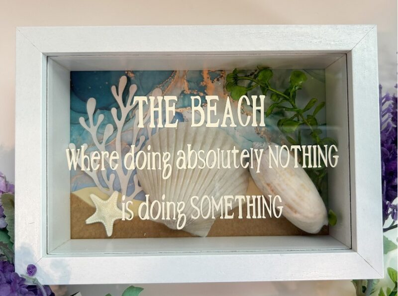 shadow,box,beach,decor, coastal